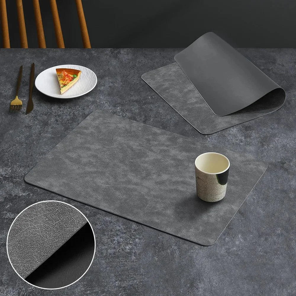 Waterproof Faux-Leather Placemat – view 8