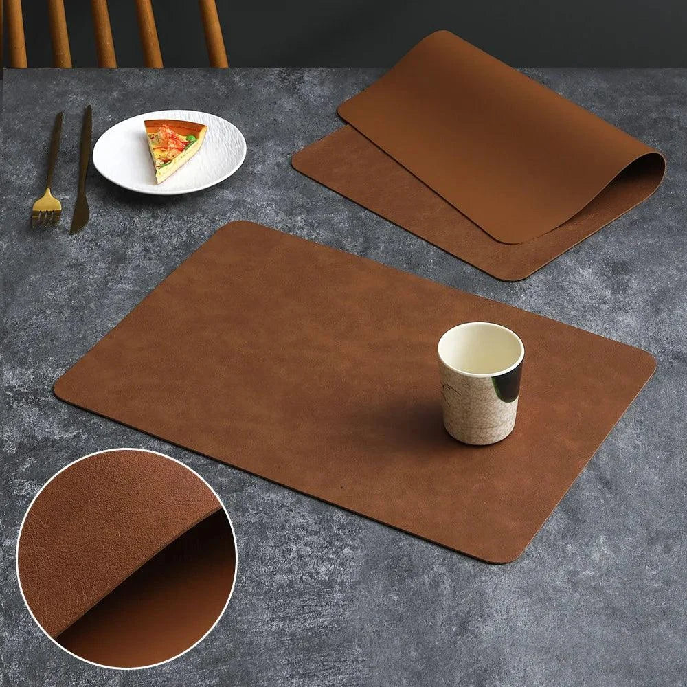 Waterproof Faux-Leather Placemat – view 9