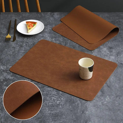 Waterproof Faux-Leather Placemat – view 9