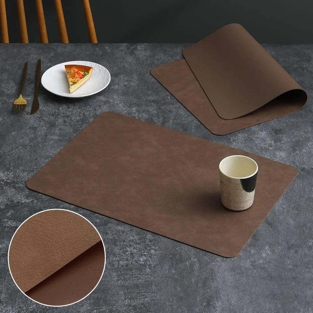 Waterproof Faux-Leather Placemat – view 10