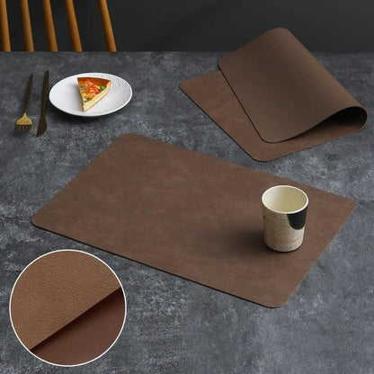 Waterproof Faux-Leather Placemat – view 10