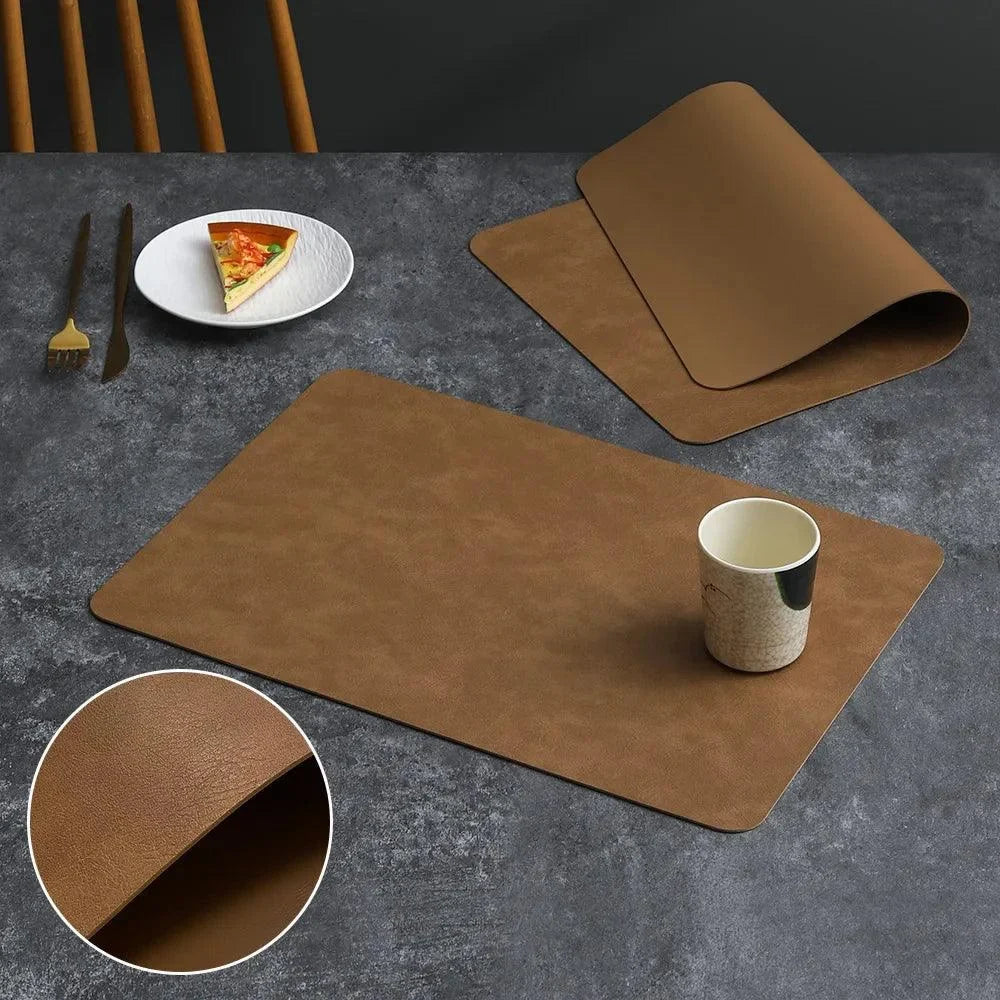 Waterproof Faux-Leather Placemat – view 11