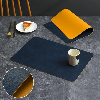 Waterproof Faux-Leather Placemat – view 12