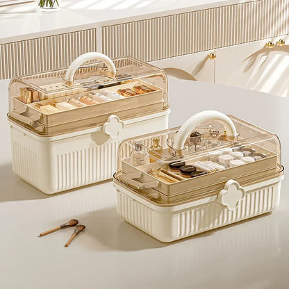 White 3-Tier Makeup & Cosmetic Organiser – view 2