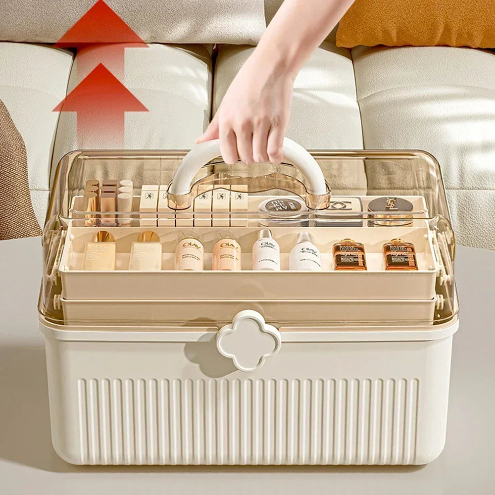 White 3-Tier Makeup & Cosmetic Organiser – view 4