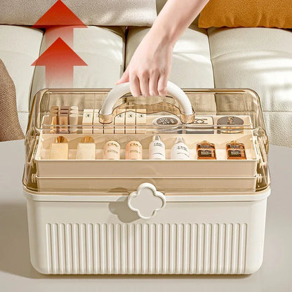 White 3-Tier Makeup & Cosmetic Organiser – view 4