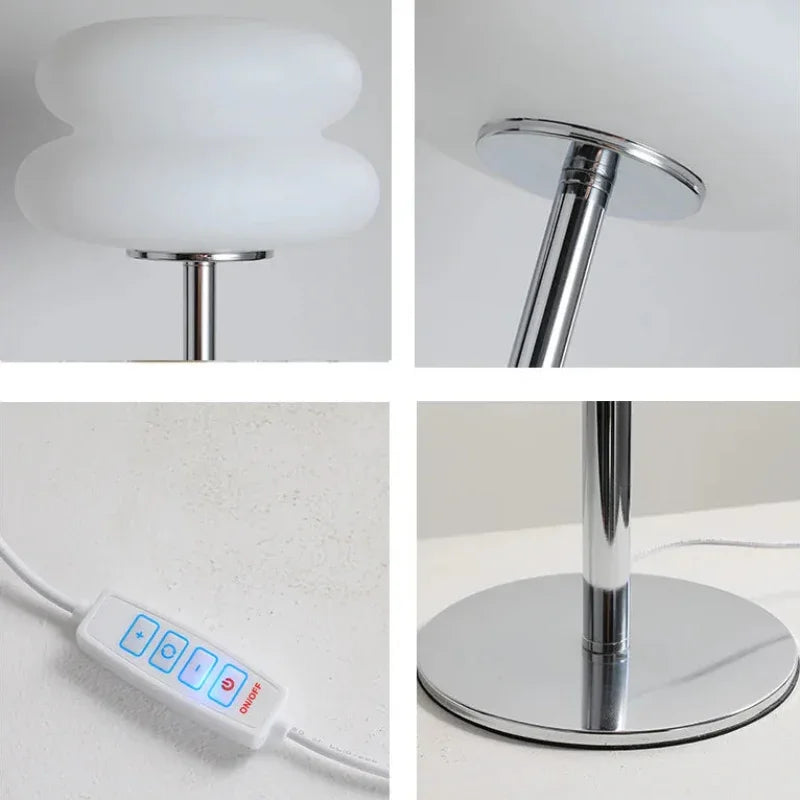 White Cloud Crystal Dimmable LED Table Lamp – view 4