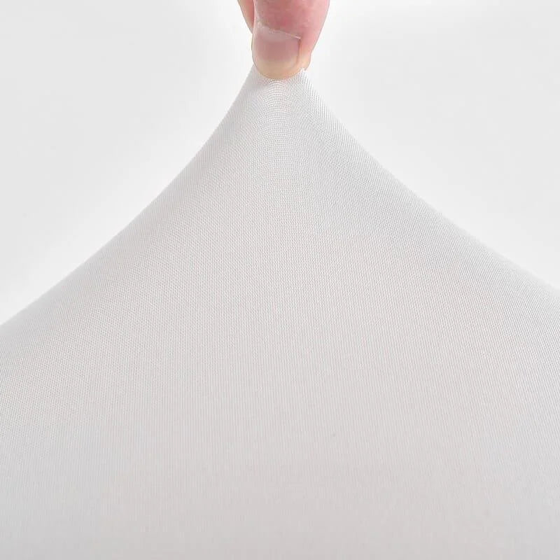 White waterproof spandex sofa cover – view 2