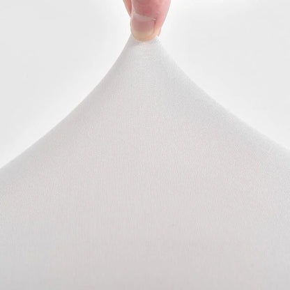White waterproof spandex sofa cover – view 2