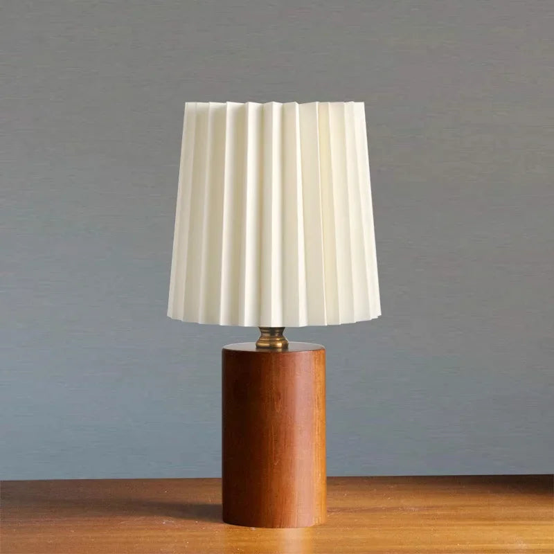 Wood and Bamboo Tri-Colour LED Table Lamp – view 4