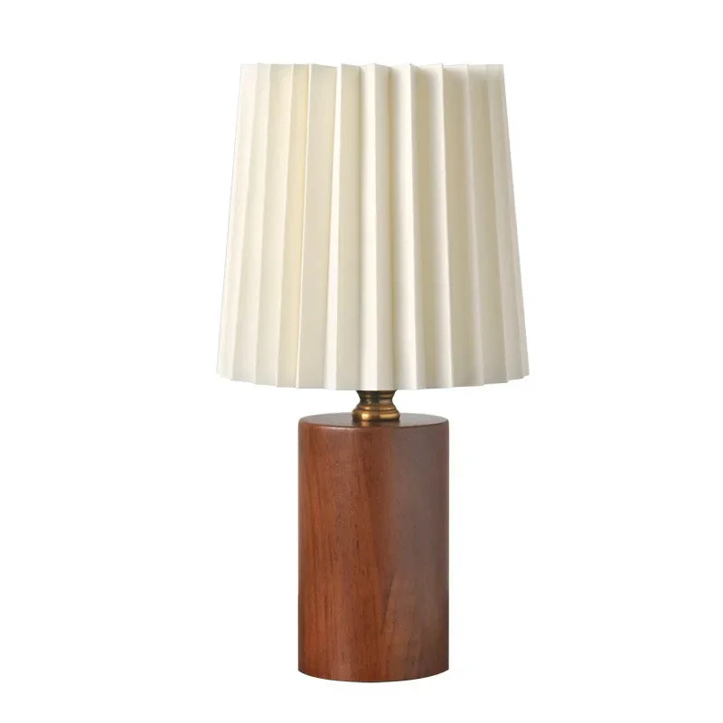 Wood and Bamboo Tri-Colour LED Table Lamp – view 5