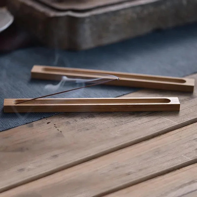 Wood Incense Holder for Sticks & Coils – view 2