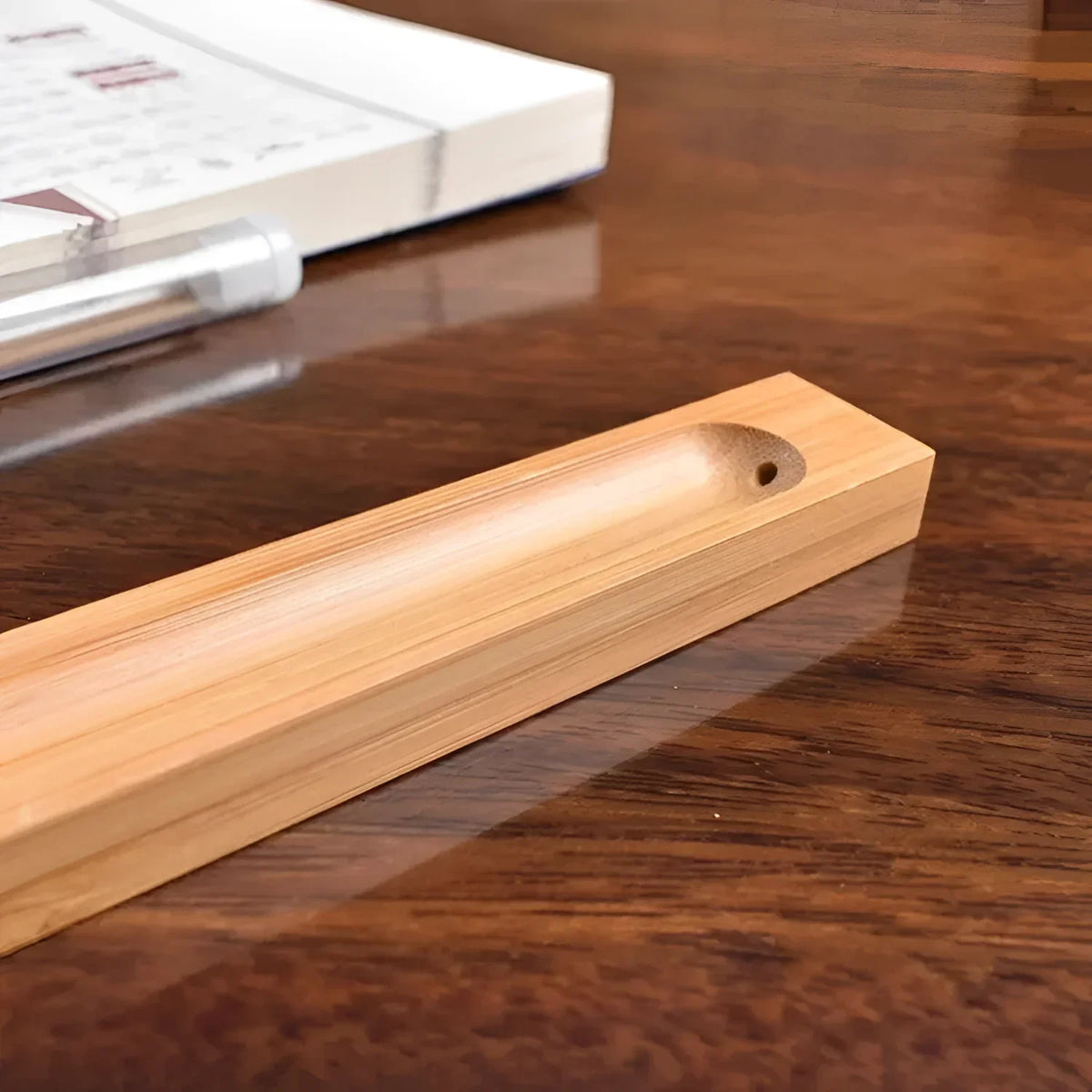 Wood Incense Holder for Sticks & Coils – view 6