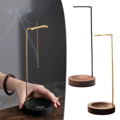 Wood & Metal Inverted Incense Holder – view 6
