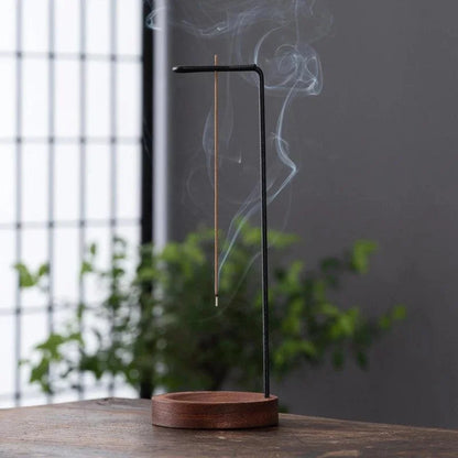 Wood & Metal Inverted Incense Holder – view 7