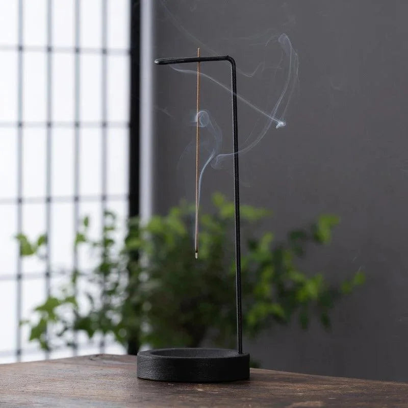 Wood & Metal Inverted Incense Holder – view 8