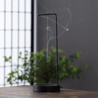 Wood & Metal Inverted Incense Holder – view 8