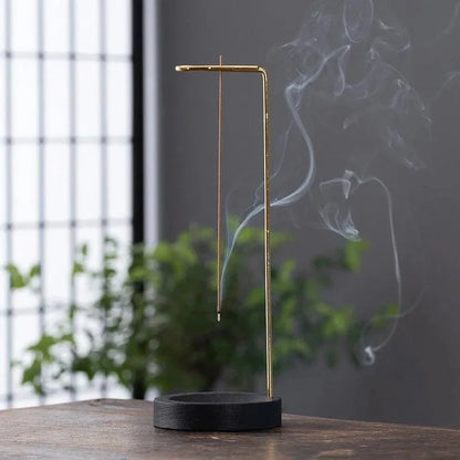 Wood & Metal Inverted Incense Holder – view 9