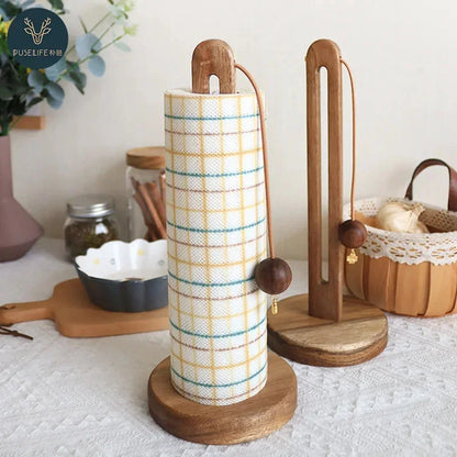 Freestanding Wooden Paper Towel Holder – view 5