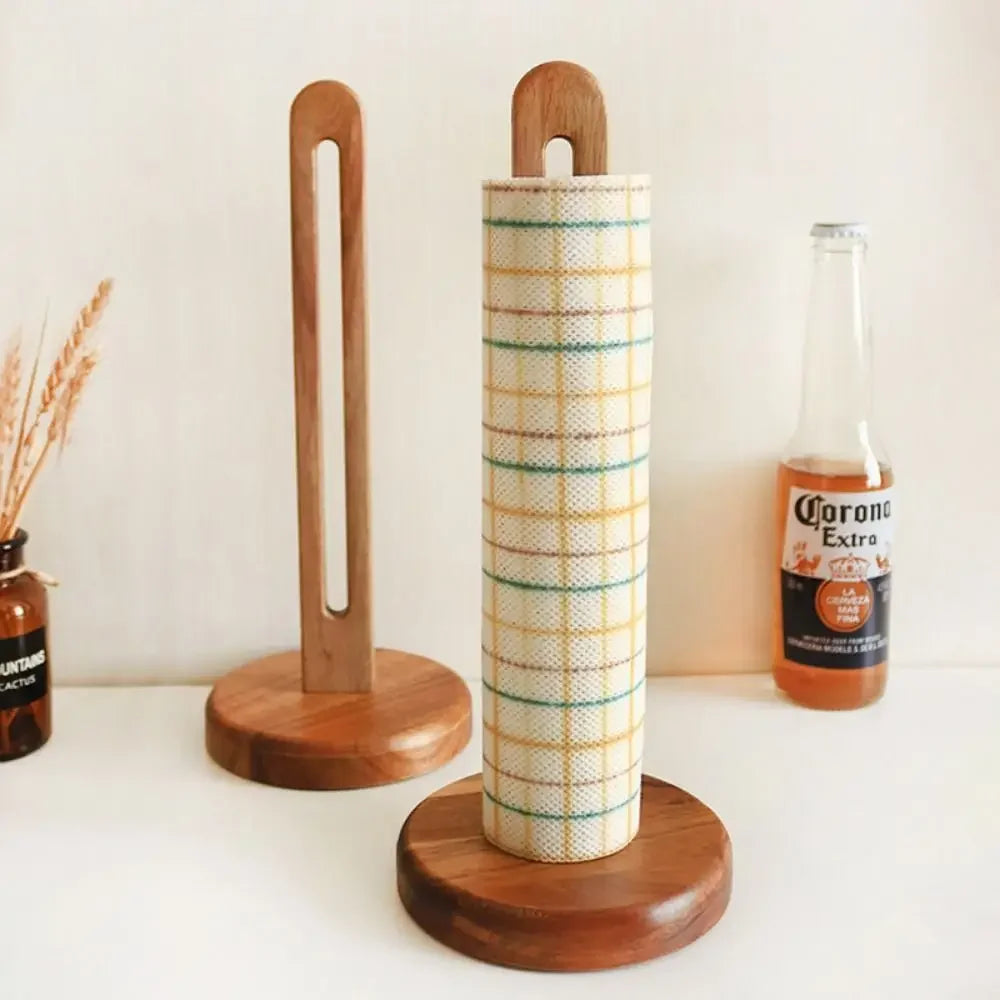 Freestanding Wooden Paper Towel Holder – view 7