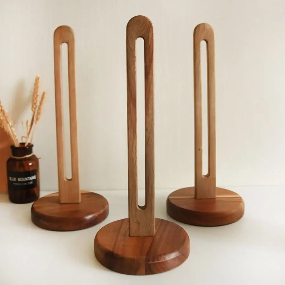Freestanding Wooden Paper Towel Holder – view 8