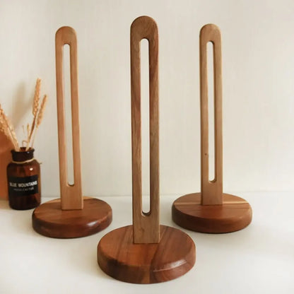 Freestanding Wooden Paper Towel Holder – view 8