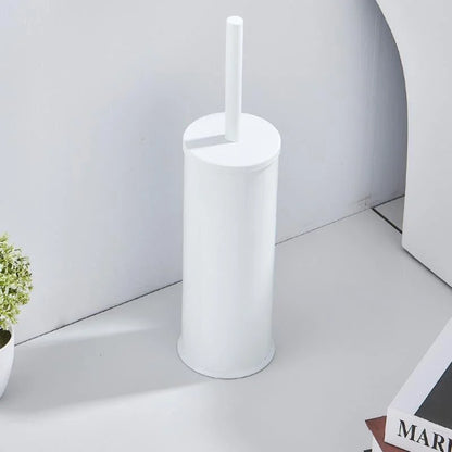 Toilet Brush Set – Aluminium, with Holder