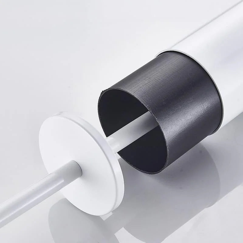 Toilet Brush Set – Aluminium, with Holder