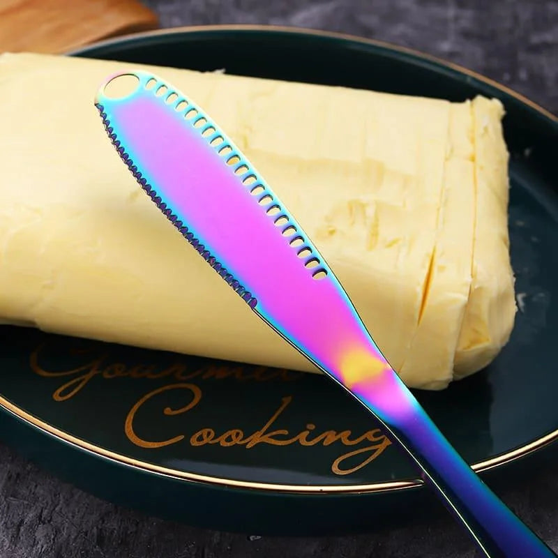 Table Knife – Serrated Stainless Steel Butter & Jam Spreader