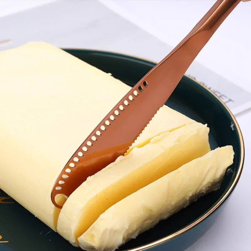 Table Knife – Serrated Stainless Steel Butter & Jam Spreader