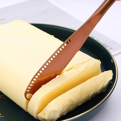 Table Knife – Serrated Stainless Steel Butter & Jam Spreader