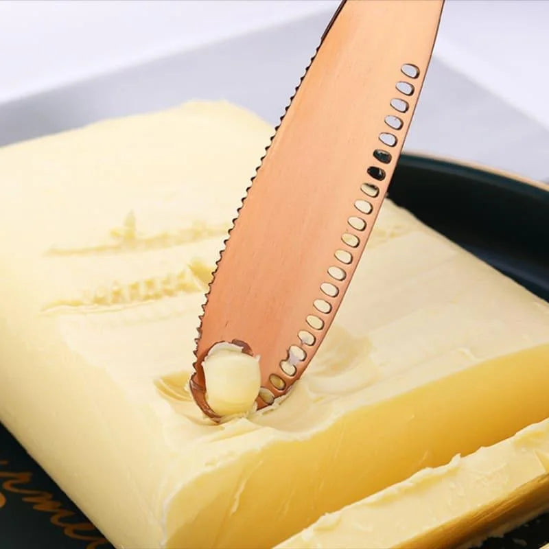 Table Knife – Serrated Stainless Steel Butter & Jam Spreader