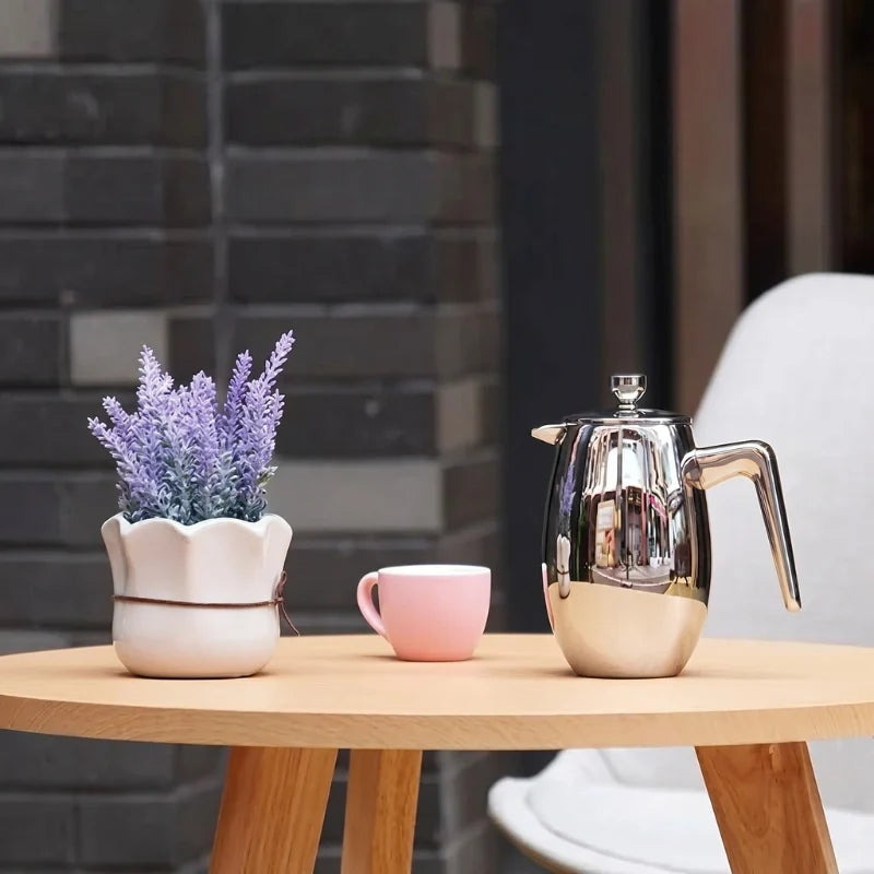 Marseille Black French Press Cafetière – 350 ml to 1 L – included accessories