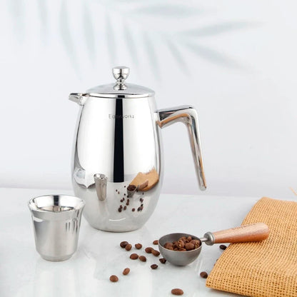 Marseille Black French Press Cafetière – 350 ml to 1 L – product detail