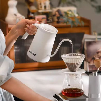 MHW-3BOMBER Electric Gooseneck Kettle – White, 600 ml – feature detail