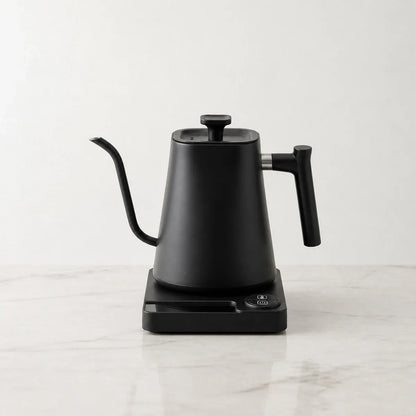 Monza Electric Gooseneck Kettle – 900 ml, Matte Black – product view