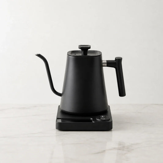 Monza Electric Gooseneck Kettle – 900 ml, Matte Black – product view