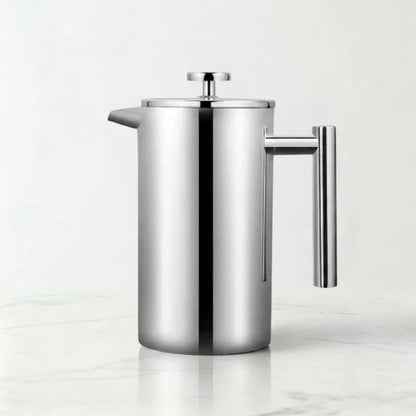 Paris Stainless Steel French Press Cafetière – 350 ml – product view