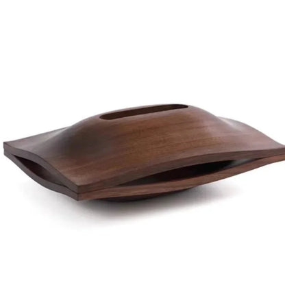 Tissue Box Cover – Walnut Wood