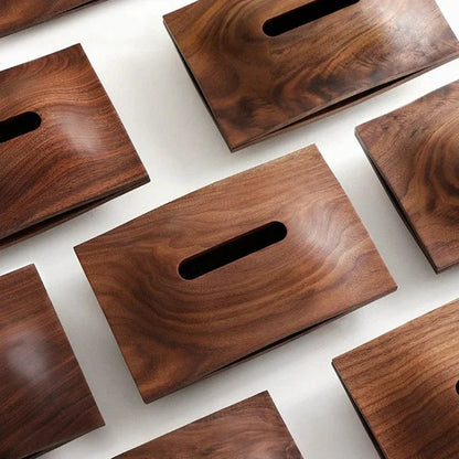 Tissue Box Cover – Walnut Wood