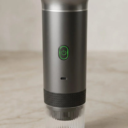 Portable Espresso Maker – Grey, 3-in-1, USB-C – feature detail