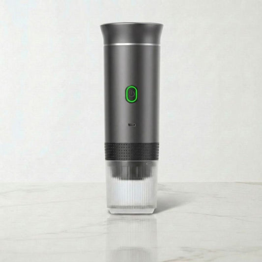 Portable Espresso Maker – Grey, 3-in-1, USB-C – product view