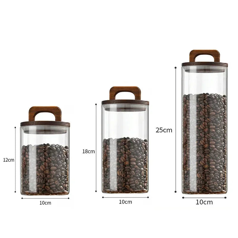 Food Storage Container – Vacuum-Seal Borosilicate Glass
