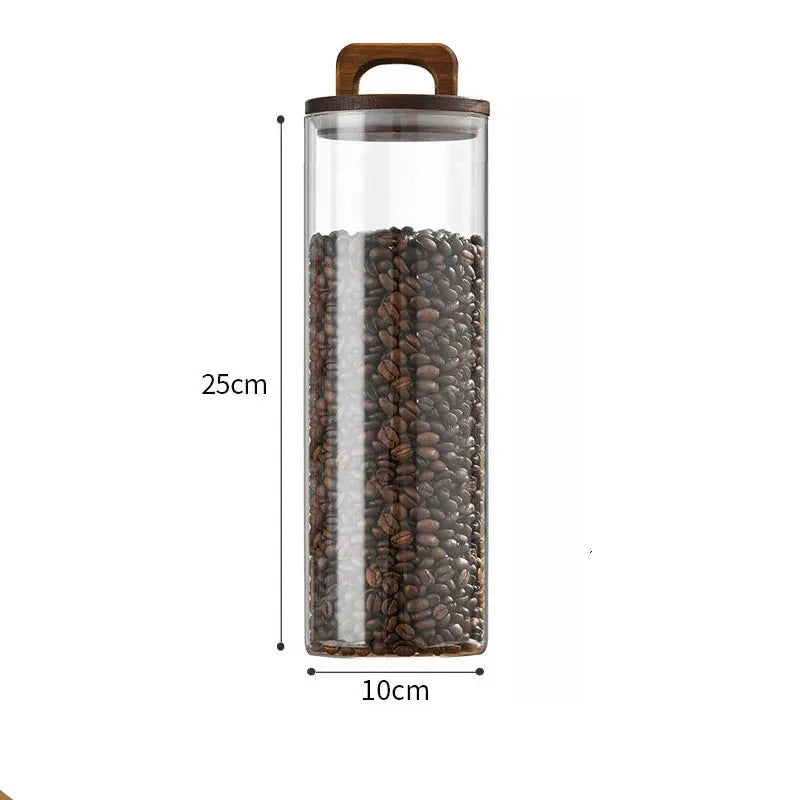 Food Storage Container – Vacuum-Seal Borosilicate Glass