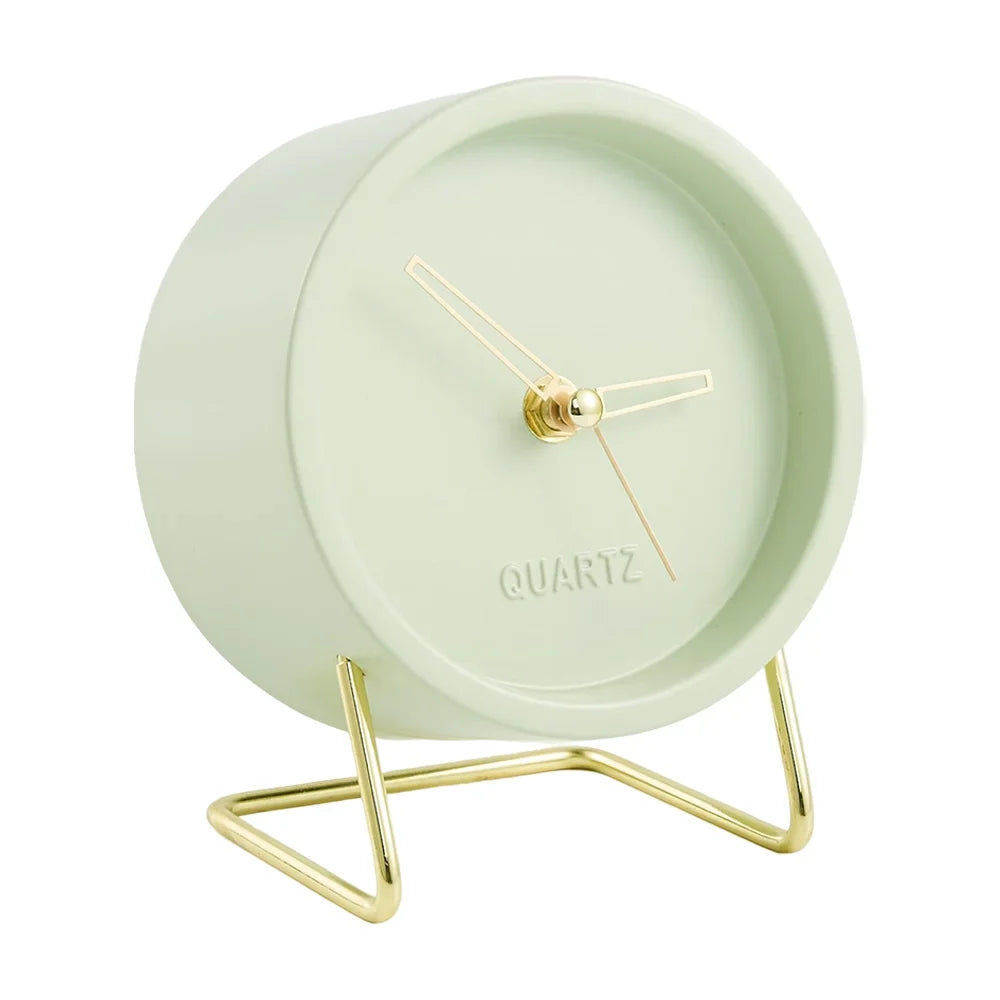 Desk Clock – Nordic Metal Silent