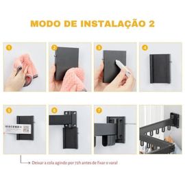 Drying Rack – Wall-Mounted Retractable Aluminium