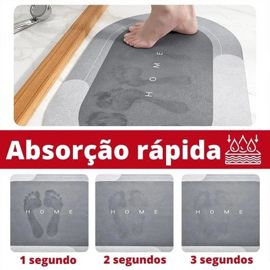 Bathroom Mat – 3-Layer Absorbent Non-Slip