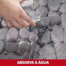 Bathroom Mat – Absorbent Cotton, Non-Slip