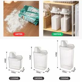 Food Storage Dispenser – Airtight, with Measuring Cup