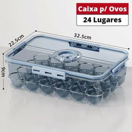 Refrigerator Organiser – Clear, with Date Marker